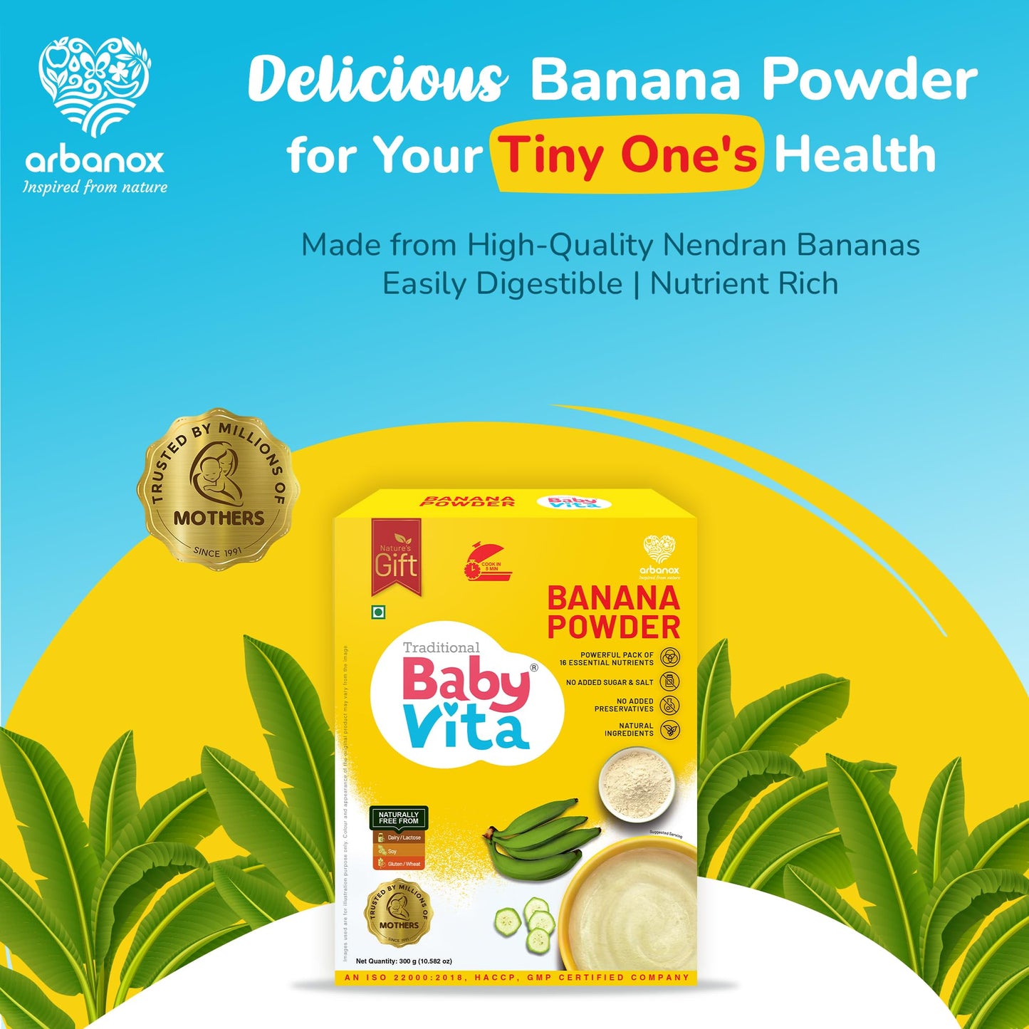 BabyVita Banana – a nutritious choice for babies