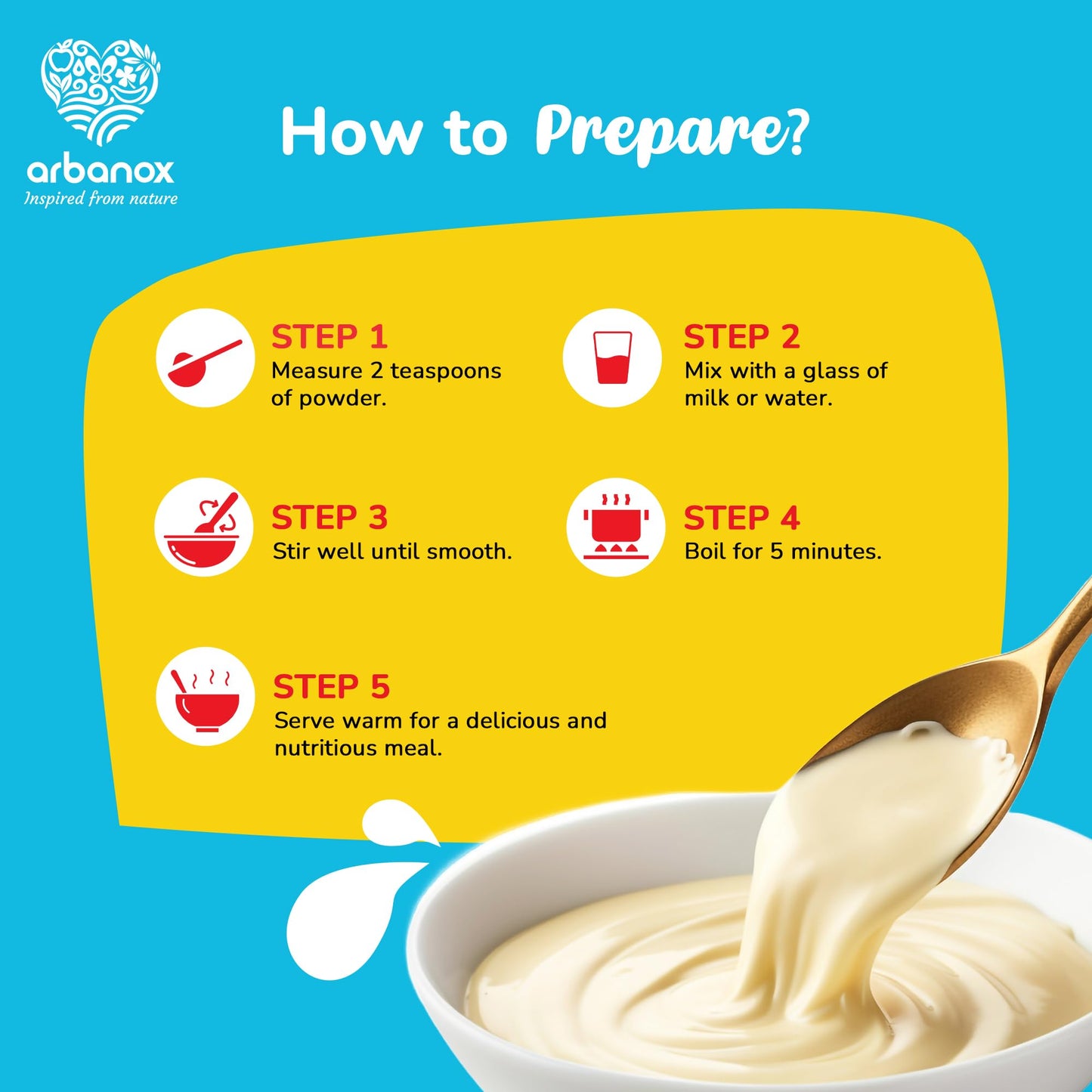 Wholesome and authentic traditional banana powder for babies - How To Prepare using BabyVita