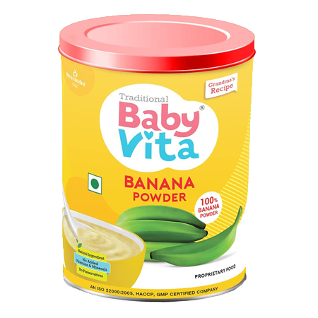 Traditional BabyVita Banana Powder - Buy Online With Home Delivery