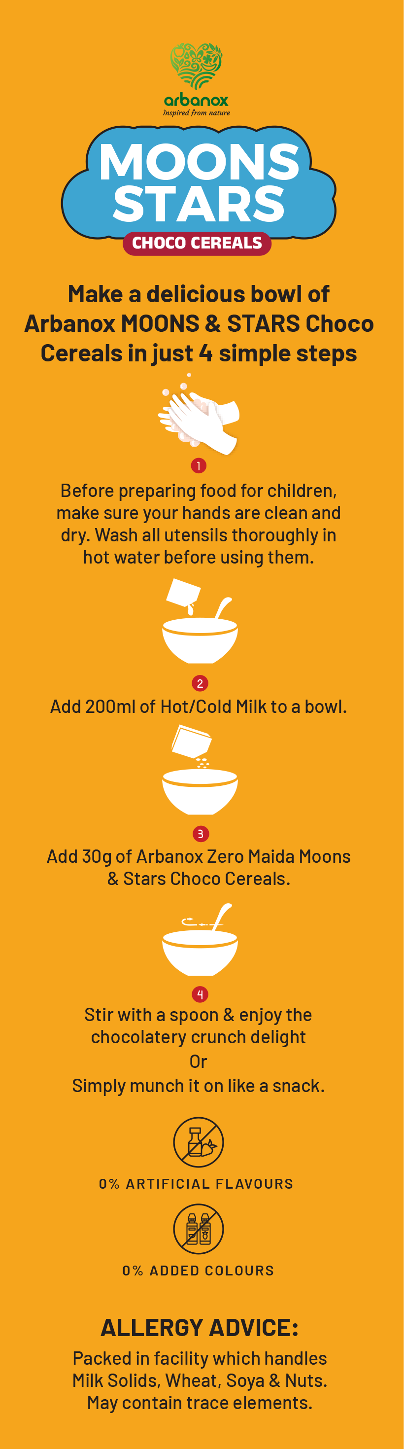 Choco cereals made with nutritious millets, pulses, and grains