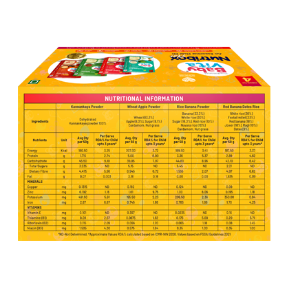 BabyVita Products Trial Pack - Perfect assortment of nutrition-packed goodness for Infants