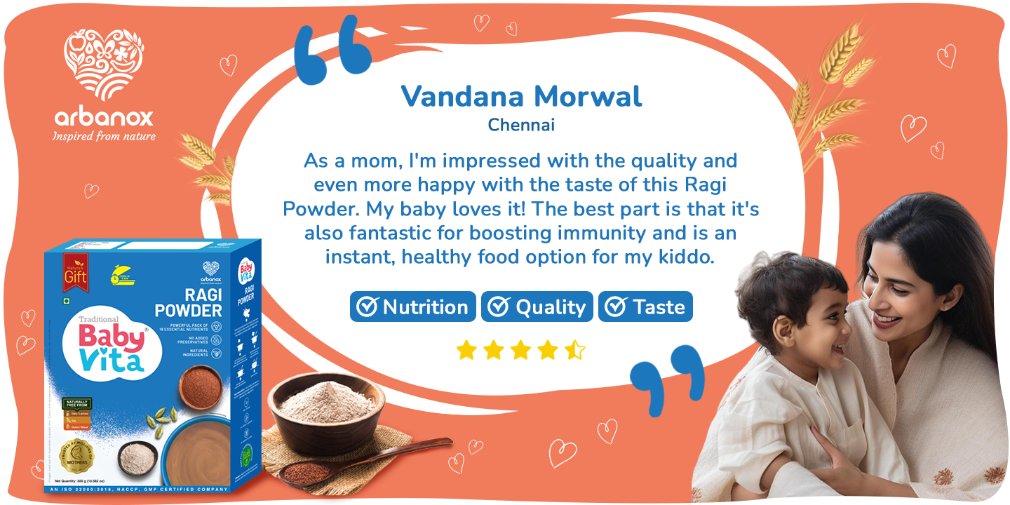 BabyVita Ragi Powder Reviews & Testimonials