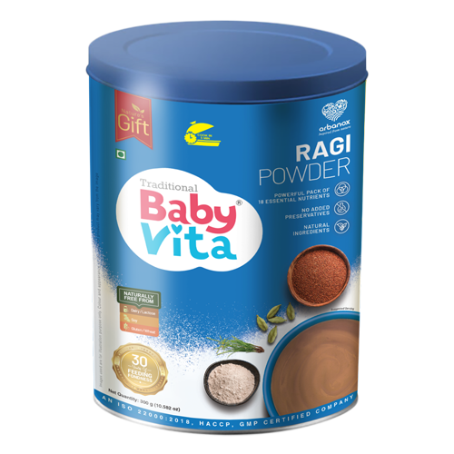 Ragi Millet Powder packed with essential nutrients - BabyVita