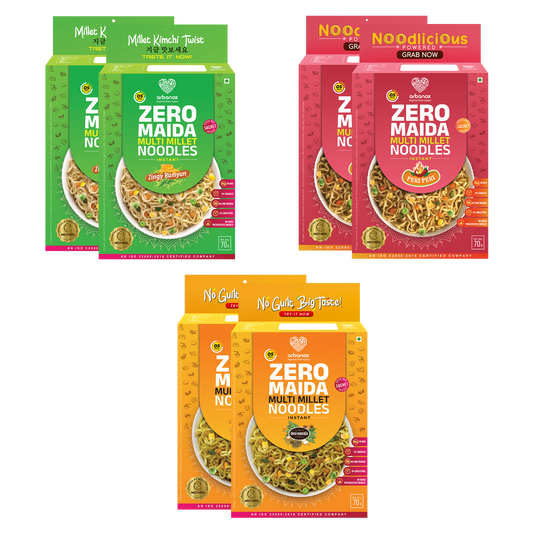 Peri-Peri | Zingy Ramyun | Desi-Masala (Pack of 2)