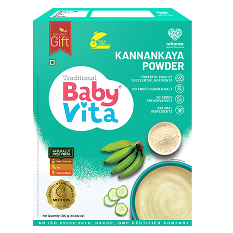 BabyVita Kannankaya Powder made from authentic Kerala Kannankaya - Arbanox