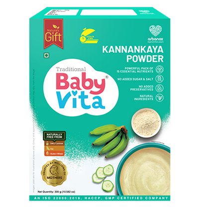 BabyVita Kannankaya Powder made from authentic Kerala Kannankaya - Arbanox