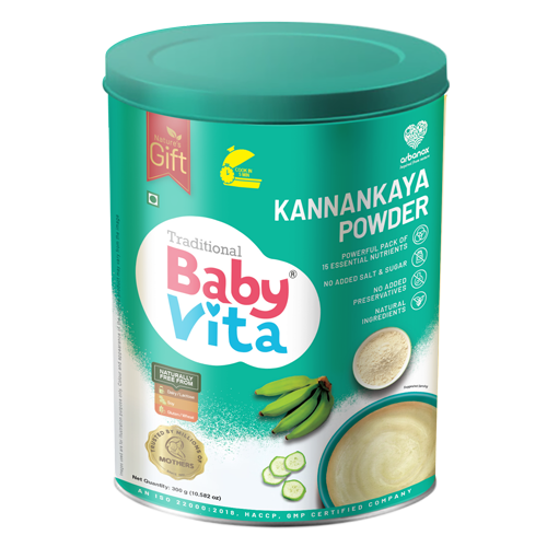 Kannankaya Podi - Wholesome and authentic traditional kannankaya banana powder for babies 