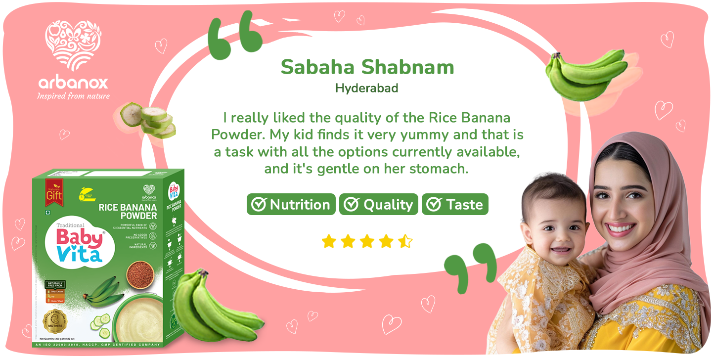 BabyVita Rice Banana Powder - Reviews & Ratings - Shop Online