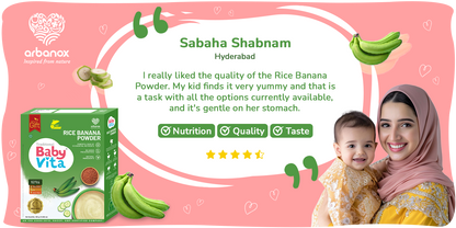 BabyVita Rice Banana Powder - Reviews & Ratings - Shop Online