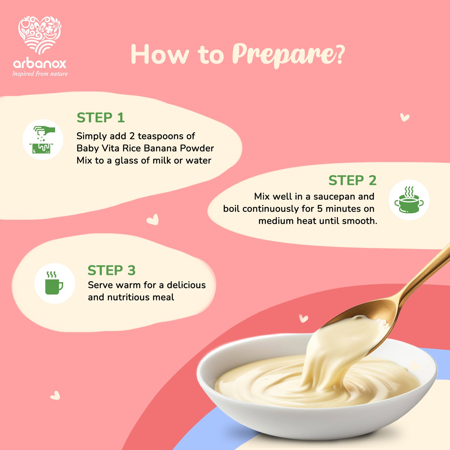 BabyVita Rice Banana Powder – Energy-packed and gentle on tummies  How To Prepare