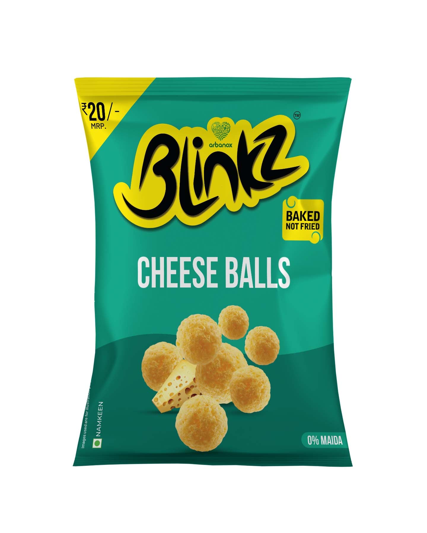 Buy baked cheese balls – Blinkz cheese ball snack pack of 6 - Arbanox