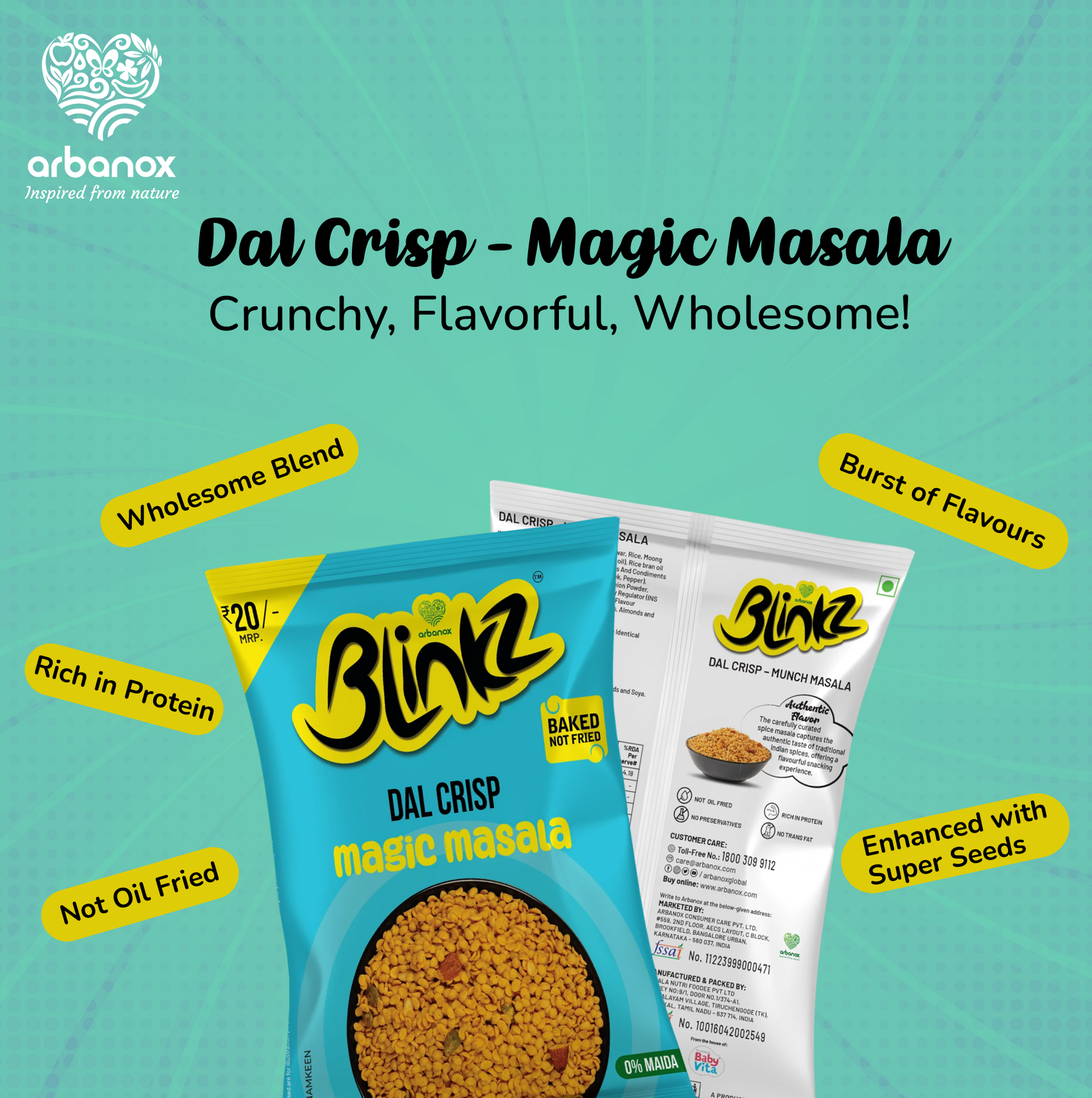Moong dal chatpata masala – Healthy, protein-rich snack