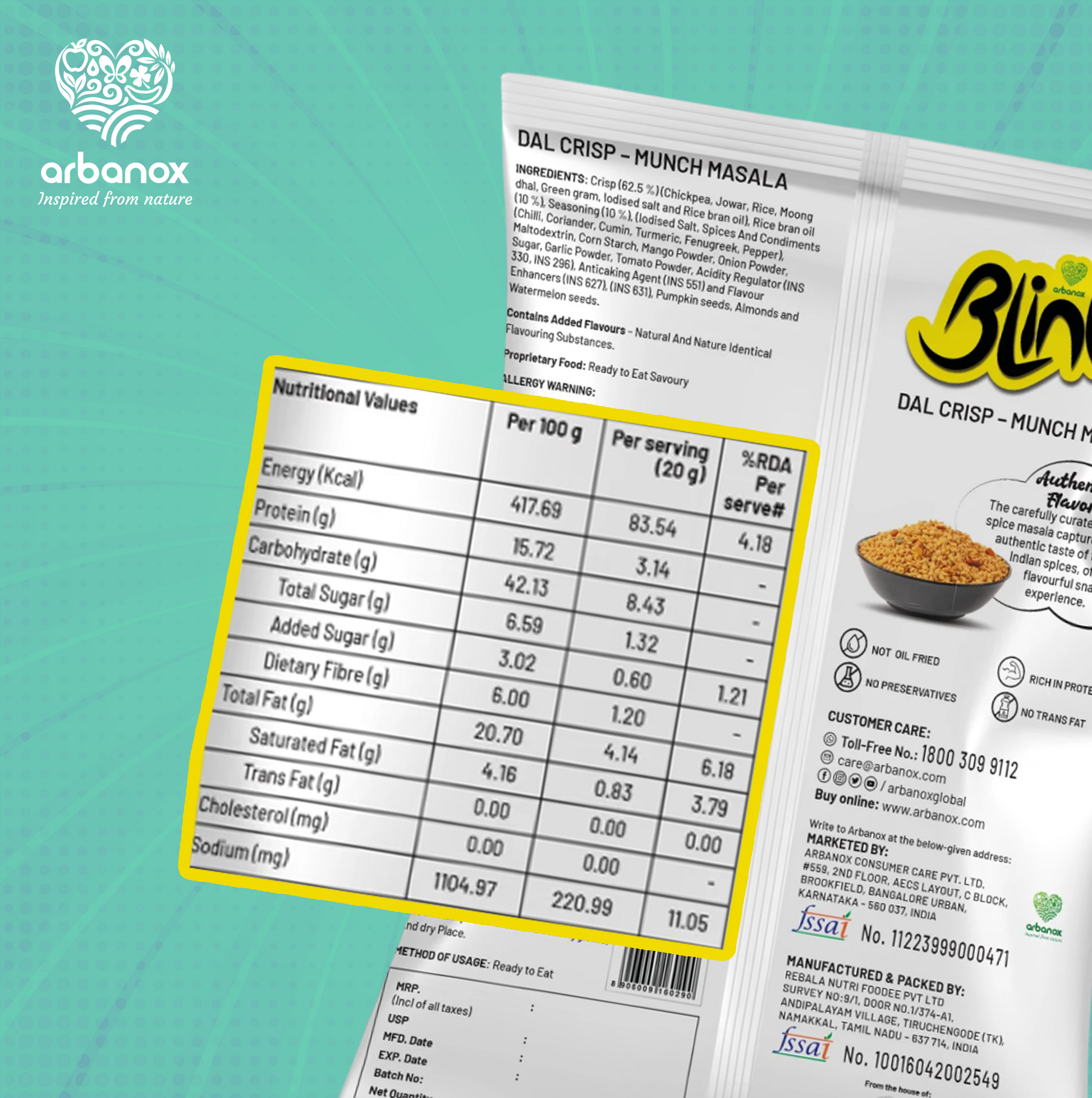 Not oil-fried masala moong dal – Guilt-free munching