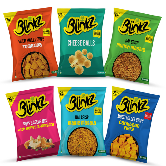 Blinkz Pack of 6 – Arbanox Healthy Snack Variety