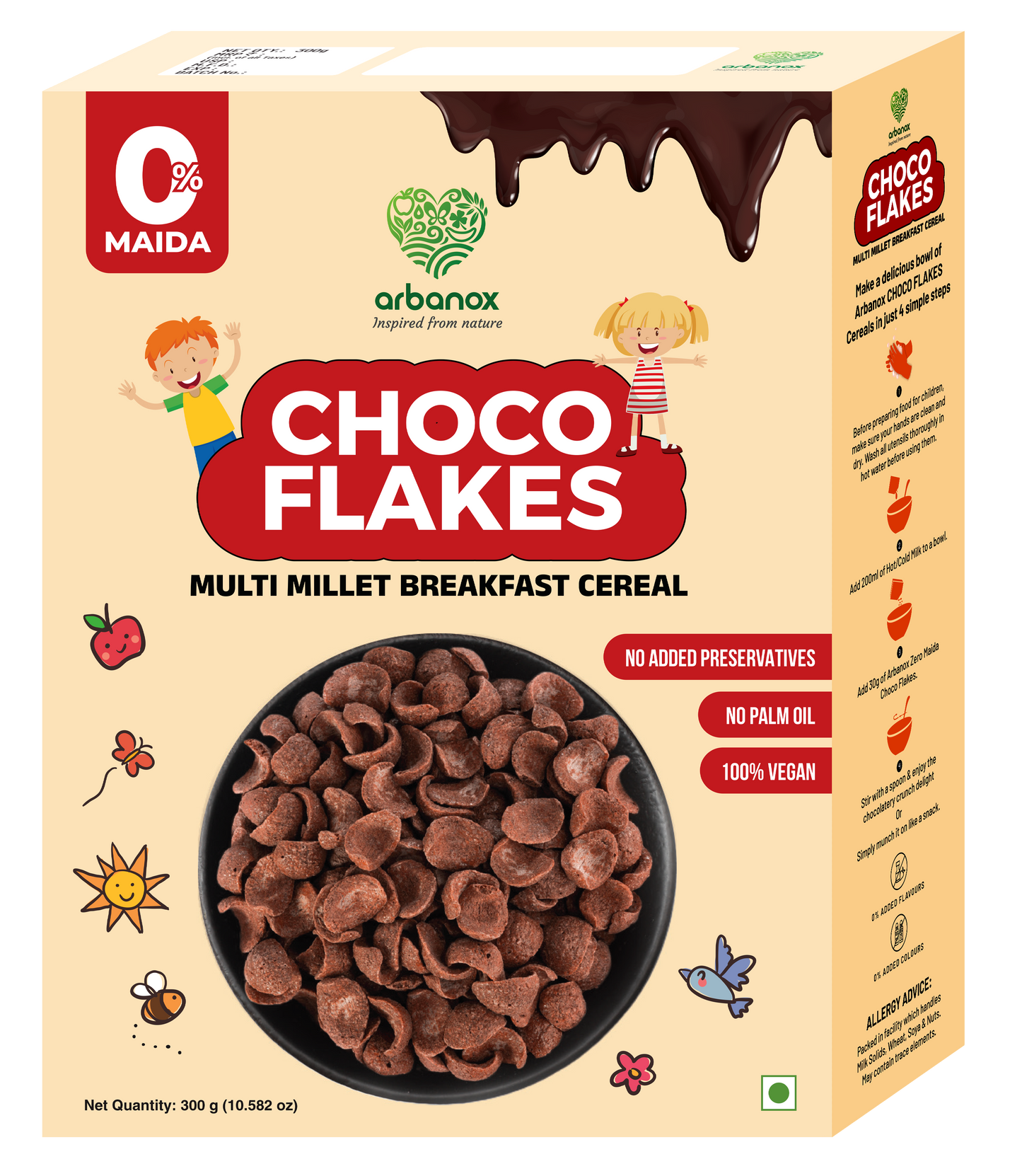 Choco Flakes - Multi Millet Breakfast Cereal