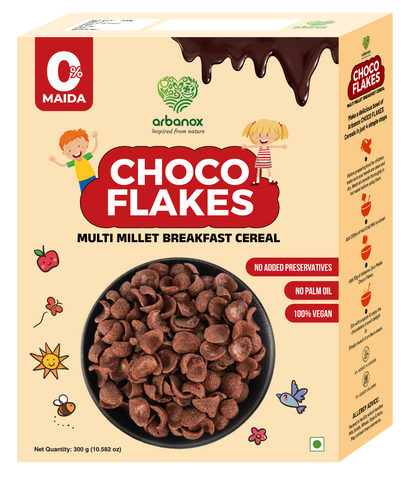 Choco Flakes - Multi Millet Breakfast Cereal