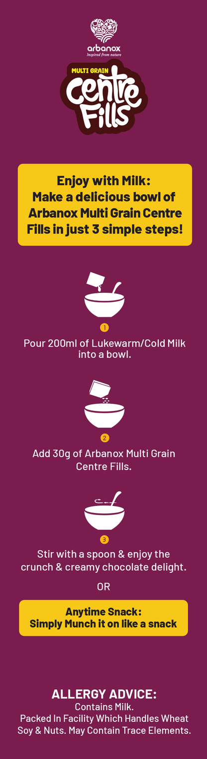 Nutritious Black Forest Bites – Centre Fills with Rich Chocolate & Cherry Cream - Wholesome ingredients: Made with a blend of 6 whole grains (millets & dals) providing essential nutrients and fiber.