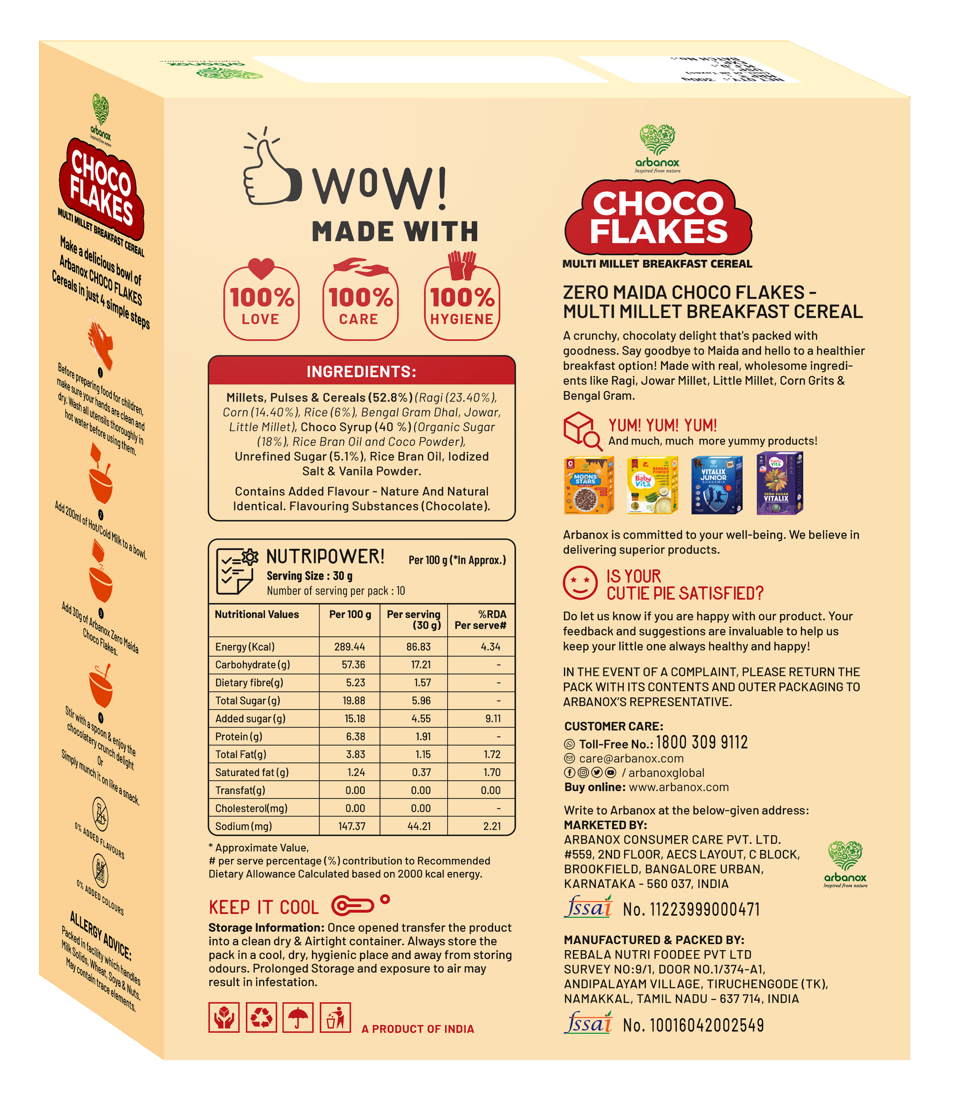 Buy Choco Flakes online for a delicious and healthy breakfast