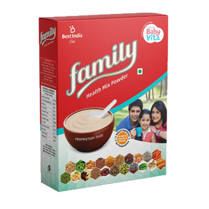 Arbanox Family Health Mix – Nutritious Health Mix for Family Wellness - Blend of powdered cereals, millets, beans, nuts, vegetables, fruits, and spices