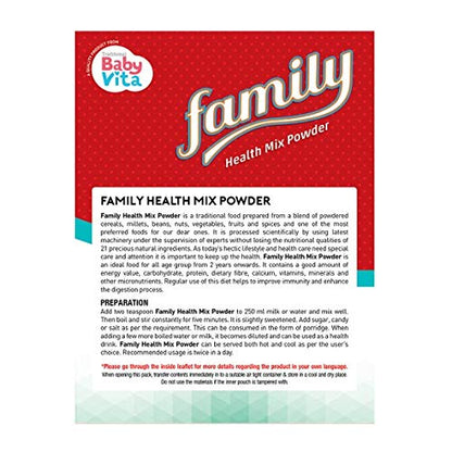 Fiber-Rich Health Mix Powder – Best Cereals and Nuts Combo for Adults - Supports Healthy Bones
Healthy Weight Gain