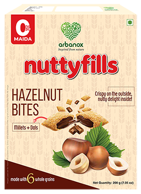 Nuttyfills Hazelnut Bites