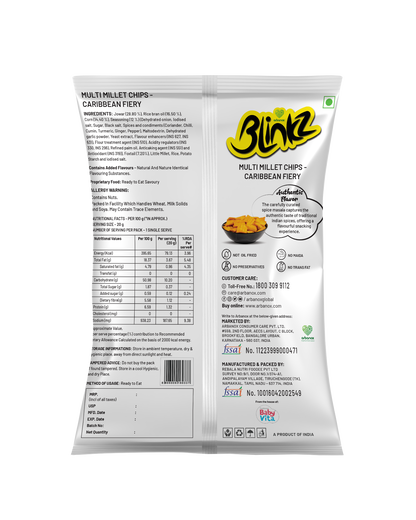 Best healthy chips made with jowar, foxtail millet, and little millet