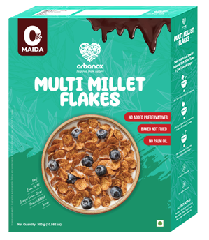 Multi Millet Flakes for a healthy breakfast - Arbanox