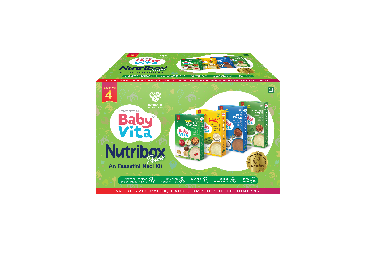 BabyVita Nutri Box Prime – Traditional BabyVita Banana Powder Trial Pack - Arbanox