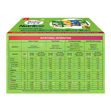 BabyVita Banana Powder & Nutrient-Rich Trial Packs - Arbanox