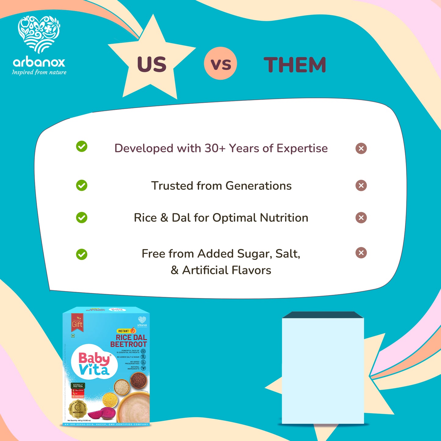 BabyVita Rice Dal Beetroot Mix – No preservatives, no sugar - BabyVita Difference