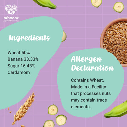 Wheat Banana Powder – Nutritious Whole Wheat Cereal for Babies
