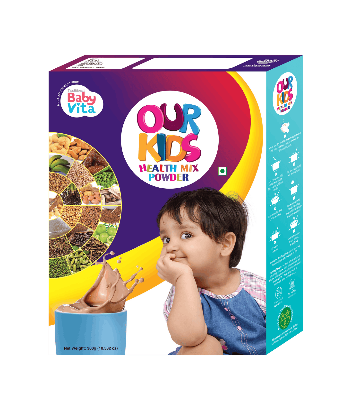 Our Kids Health Mix Powder - Multigrain Health Drink